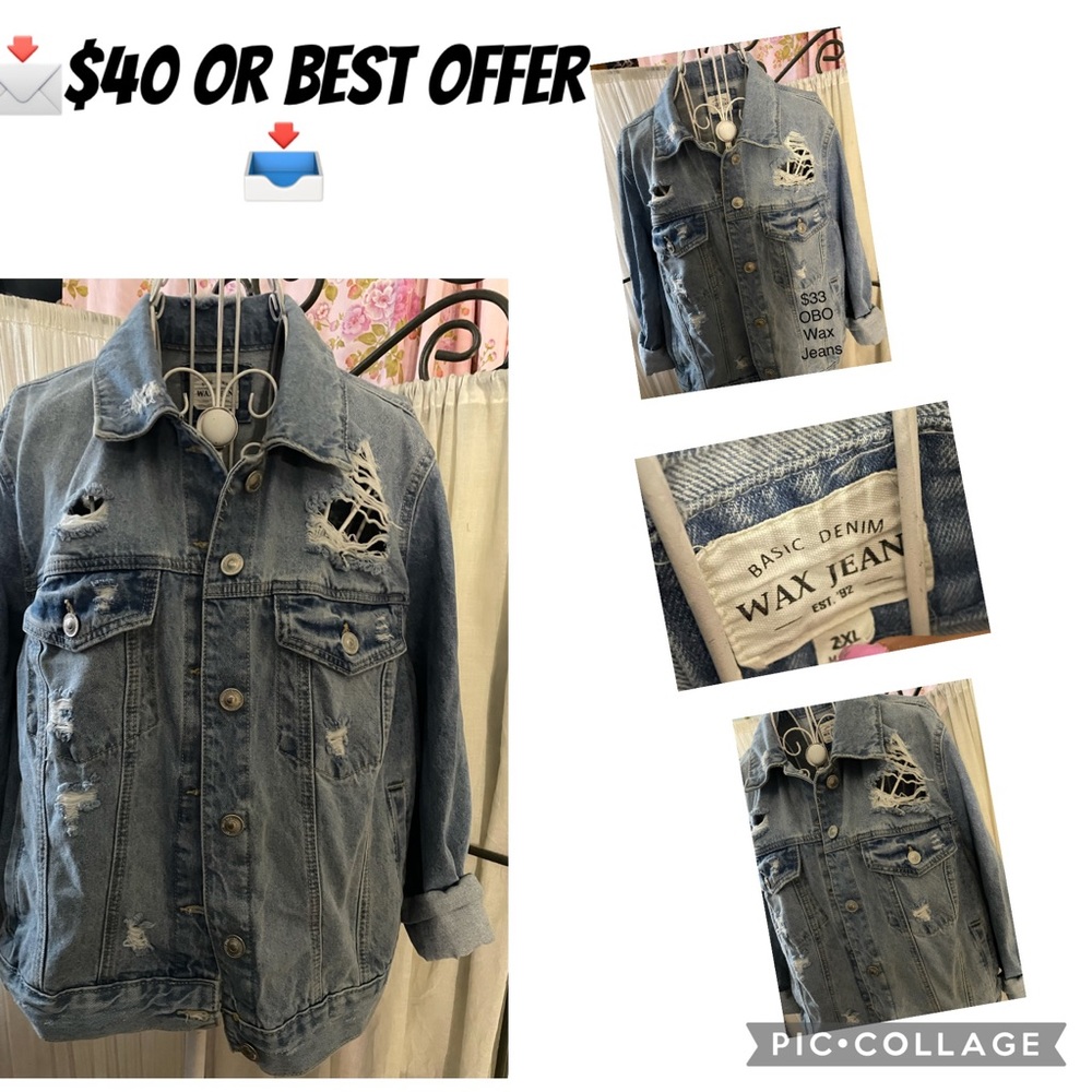 Wax Jean jeans jacket